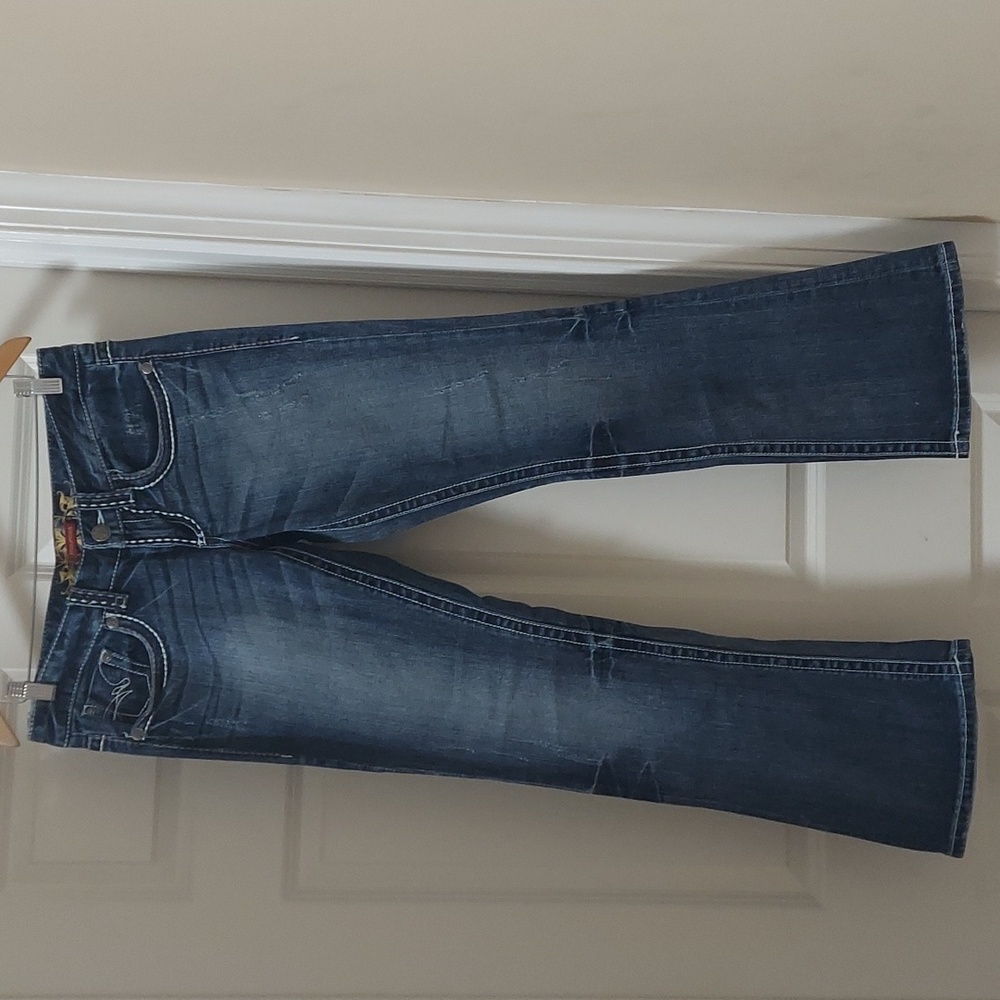 Maurices women's boot cut jeans, size 7/8.